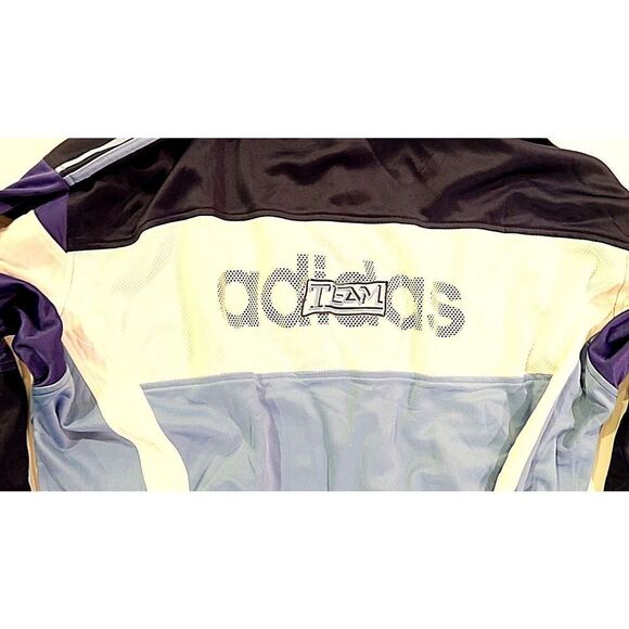 Adidas Navy Removeable HoodJacket Logo Chest  Collar New with Tags Size XL - Picture 5 of 5